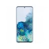 HUSA Smartphone Samsung, pt Galaxy S20+, tip back cover (protectie spate), piele, ultrasubtire, albastru, "EF-VG985LLEGEU"