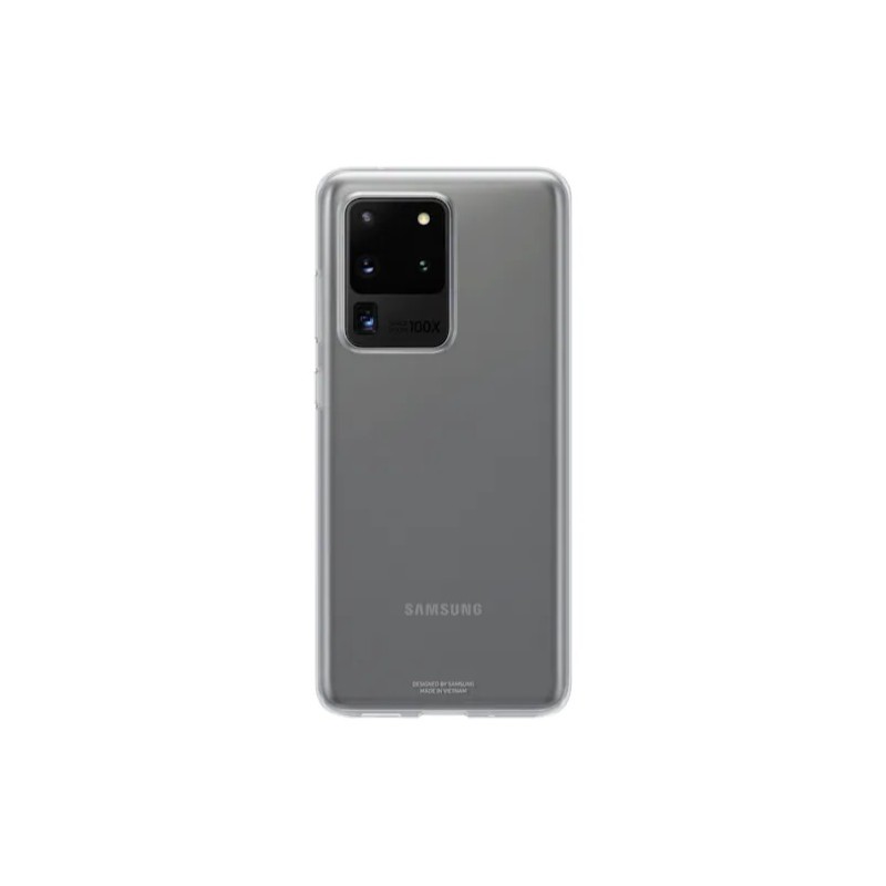 HUSA Smartphone Samsung, pt Galaxy S20 Ultra, tip back cover (protectie spate), plastic, ultrasubtire, transparent, "EF-QG988TTE