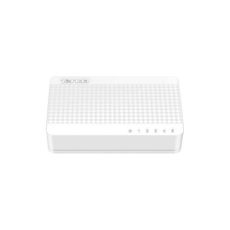 SWITCH Tenda 5 porturi 10/100 Mbps, fanless "S105" (timbru verde 0.8 lei)