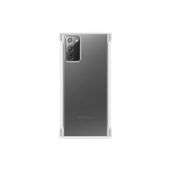 HUSA Smartphone Samsung, pt Galaxy Note 20, tip back cover (protectie spate), policarbonat | poliuretan, ultrasubtire, alb, "EF-