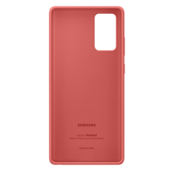 HUSA Smartphone Samsung, pt Galaxy Note 20, tip back cover (protectie spate), plastic, Kvadrat Cover, rosu, "EF-XN980FREGEU"