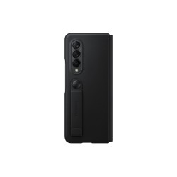 HUSA Smartphone Samsung, pt Galaxy Z Fold3, tip back cover (protectie spate), piele, ultrasubtire, negru, "EF-FF926LBEGWW"