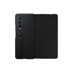 HUSA Smartphone Samsung, pt Galaxy Z Fold3, tip back cover (protectie spate), piele, ultrasubtire, negru, "EF-FF926LBEGWW"