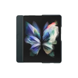 HUSA Smartphone Samsung, pt Galaxy Z Fold3, tip back cover (protectie spate), piele, ultrasubtire, verde, "EF-FF926LGEGWW"