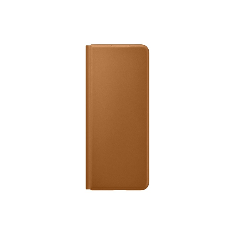 HUSA Smartphone Samsung, pt Galaxy Z Fold3, tip back cover (protectie spate), piele, ultrasubtire, maro, "EF-FF926LAEGWW"
