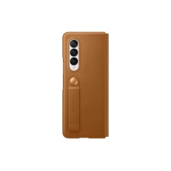 HUSA Smartphone Samsung, pt Galaxy Z Fold3, tip back cover (protectie spate), piele, ultrasubtire, maro, "EF-FF926LAEGWW"