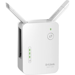 RANGE EXTENDER D-LINK wireless  300Mbps, 1 port 10/100Mbps, 2 antene externe, 2.4GHz, "DAP-1330" (timbru verde 2 lei)