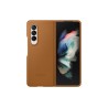 HUSA Smartphone Samsung, pt Galaxy Z Fold3, tip back cover (protectie spate), piele, ultrasubtire, maro, "EF-VF926LAEGWW"
