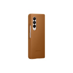 HUSA Smartphone Samsung, pt Galaxy Z Fold3, tip back cover (protectie spate), piele, ultrasubtire, maro, "EF-VF926LAEGWW"
