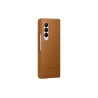 HUSA Smartphone Samsung, pt Galaxy Z Fold3, tip back cover (protectie spate), piele, ultrasubtire, maro, "EF-VF926LAEGWW"