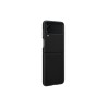 HUSA Smartphone Samsung, pt Galaxy Z Flip3, tip back cover (protectie spate), piele, ultrasubtire, negru, "EF-VF711LBEGWW"