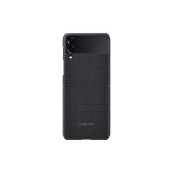 HUSA Smartphone Samsung, pt Galaxy Z Flip3, tip back cover (protectie spate), policarbonat, ultrasubtire, negru, "EF-XF711SBEGWW