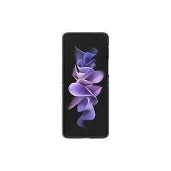 HUSA Smartphone Samsung, pt Galaxy Z Flip3, tip back cover (protectie spate), policarbonat, ultrasubtire, negru, "EF-XF711SBEGWW