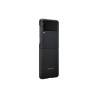 HUSA Smartphone Samsung, pt Galaxy Z Flip3, tip back cover (protectie spate), policarbonat, ultrasubtire, negru, "EF-XF711SBEGWW