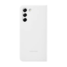 HUSA Smartphone Samsung, pt Galaxy S21 Fe, tip smart book cover, policarbonat | TPU, Smart Clear View, alb, "EF-ZG990CWEGEE"