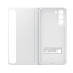 HUSA Smartphone Samsung, pt Galaxy S21 Fe, tip smart book cover, policarbonat | TPU, Smart Clear View, alb, "EF-ZG990CWEGEE"