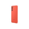 HUSA Smartphone Samsung, pt Galaxy S21 Fe, tip back cover (protectie spate), silicon, ultrasubtire, portocaliu, "EF-PG990TPEGWW"