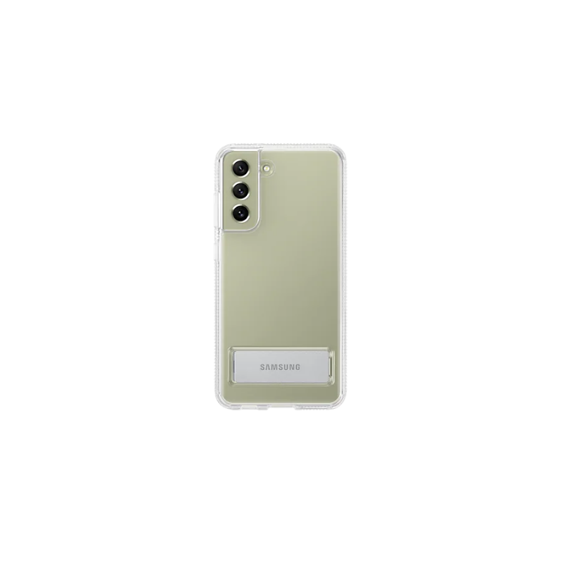 HUSA Smartphone Samsung, pt Galaxy S21 Fe, tip back cover (protectie spate), policarbonat | TPU, ultrasubtire, transparent, "EF-