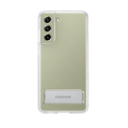 HUSA Smartphone Samsung, pt Galaxy S21 Fe, tip back cover (protectie spate), policarbonat | TPU, ultrasubtire, transparent, "EF-