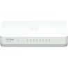 SWITCH D-LINK  8 porturi Gigabit, carcasa plastic, "GO-SW-8G" (timbru verde 2 lei)