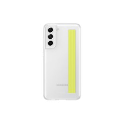 HUSA Smartphone Samsung, pt Galaxy S21 Fe, tip back cover (protectie spate), policarbonat | TPU, ultrasubtire, alb, "EF-XG990CWE