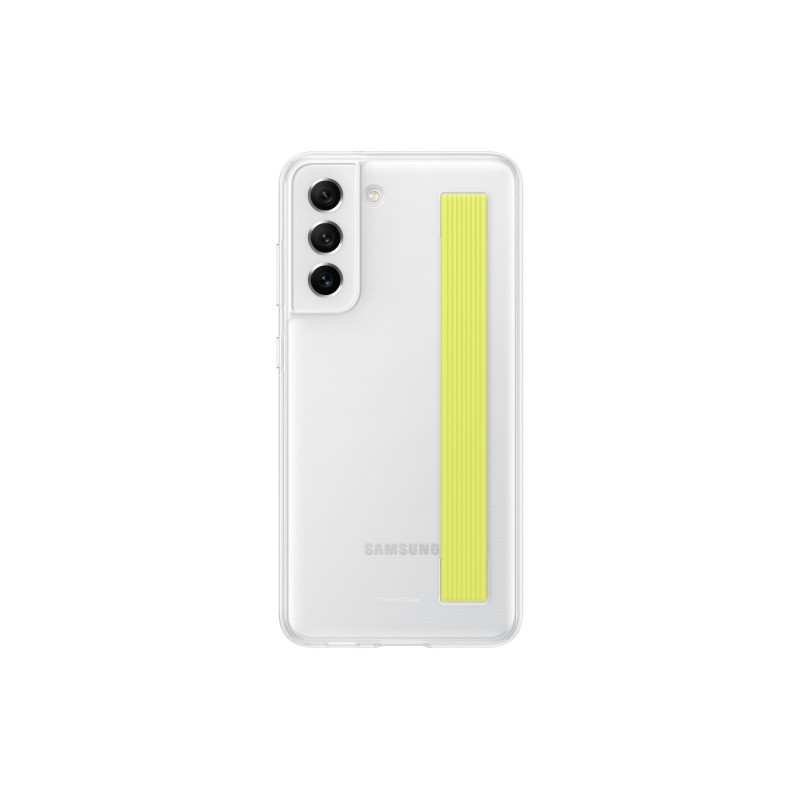 HUSA Smartphone Samsung, pt Galaxy S21 Fe, tip back cover (protectie spate), policarbonat | TPU, ultrasubtire, alb, "EF-XG990CWE