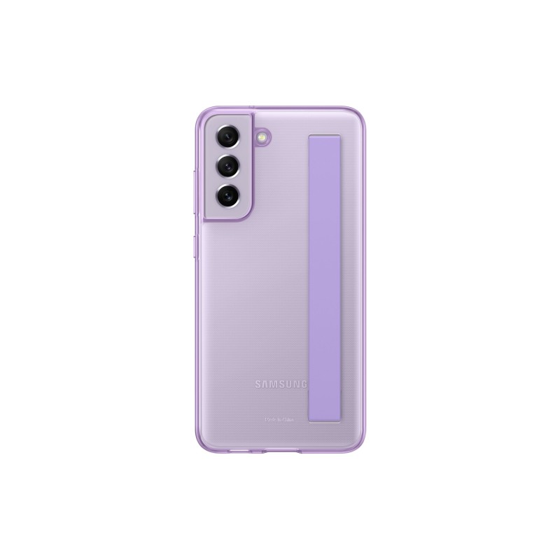 HUSA Smartphone Samsung, pt Galaxy S21 Fe, tip back cover (protectie spate), policarbonat | TPU, ultrasubtire, mov, "EF-XG990CVE