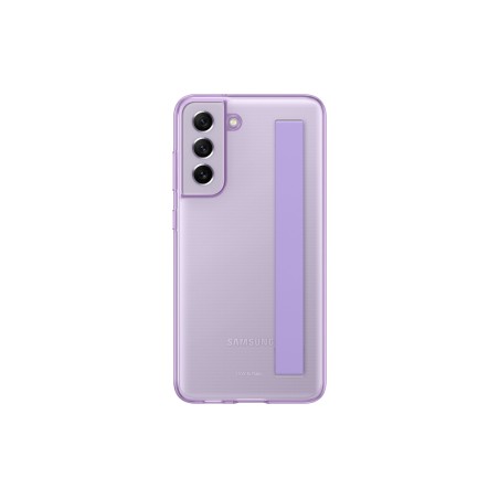 HUSA Smartphone Samsung, pt Galaxy S21 Fe, tip back cover (protectie spate), policarbonat | TPU, ultrasubtire, mov, "EF-XG990CVE