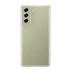 HUSA Smartphone Samsung, pt Galaxy S21 Fe, tip back cover (protectie spate), silicon, ultrasubtire, transparent, "EF-QG990CTEGWW