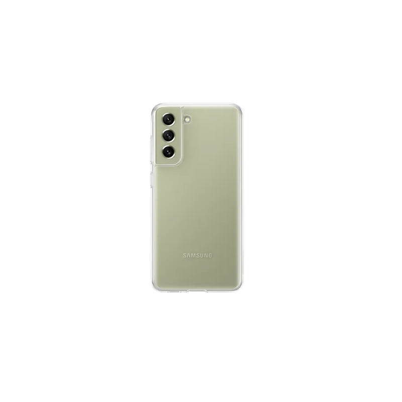 HUSA Smartphone Samsung, pt Galaxy S21 Fe, tip back cover (protectie spate), silicon, ultrasubtire, transparent, "EF-QG990CTEGWW