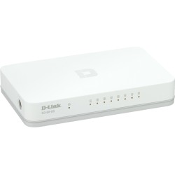 SWITCH D-LINK  8 porturi Gigabit, carcasa plastic, "GO-SW-8G" (timbru verde 2 lei)