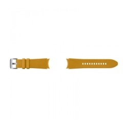 Hybrid Leather Band 20mm S/M Mustard, "ET-SHR88SYEGEU"