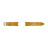 Hybrid Leather Band 20mm S/M Mustard, "ET-SHR88SYEGEU"