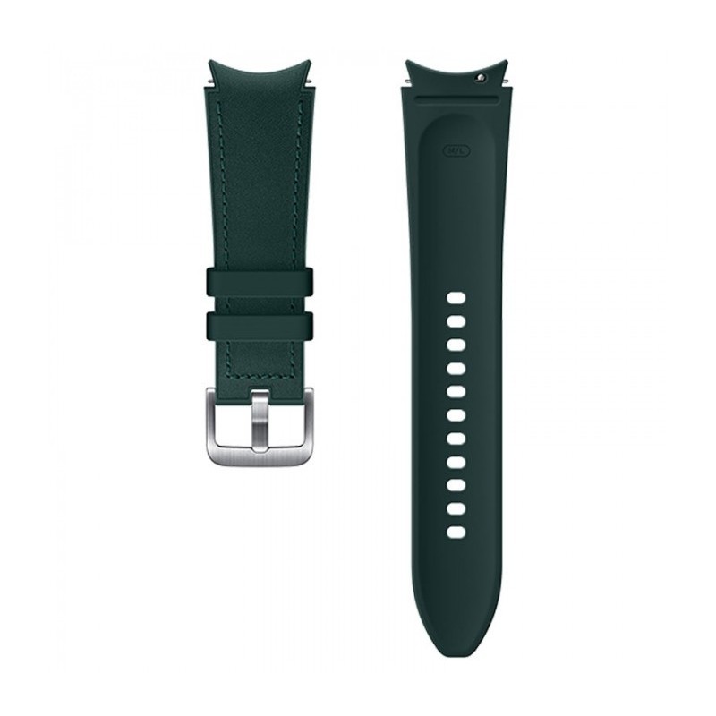 Hybrid Leather Band 20mm M/L Green, "ET-SHR89LGEGEU"
