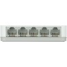 SWITCH D-LINK  5 porturi 10/100Mbps, carcasa plastic, "GO-SW-5E" (timbru verde 2 lei)