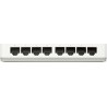 SWITCH D-LINK  8 porturi 10/100Mbps, carcasa plastic, "GO-SW-8E" (timbru verde 2 lei)