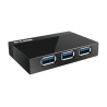 HUB extern D-LINK, porturi USB: USB 3.0 x 4, conectare prin USB 3.0, alimentare retea 220 V, negru, "DUB-1340" (timbru verde 0.8