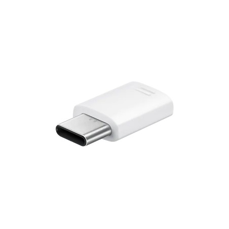 Adaptor USB smartphone Samsung, USB Type-C (T) la Micro-USB (M), alb, "EE-GN930BWEGWW" (timbru verde 0.08 lei)