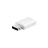 Adaptor USB smartphone Samsung, USB Type-C (T) la Micro-USB (M), alb, "EE-GN930BWEGWW" (timbru verde 0.08 lei)