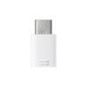Adaptor USB smartphone Samsung, USB Type-C (T) la Micro-USB (M), alb, "EE-GN930BWEGWW" (timbru verde 0.08 lei)