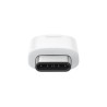 Adaptor USB smartphone Samsung, USB Type-C (T) la Micro-USB (M), alb, "EE-GN930BWEGWW" (timbru verde 0.08 lei)