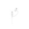 CABLU alimentare si date smartphone Samsung, USB 2.0 (T) la Micro-USB (T) | USB Type-C, cauciuc, lungime 1.5 m, alb, "EP-DG930DW
