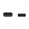CABLU alimentare si date smartphone Samsung, USB 2.0 (T) la Micro-USB (T) | USB Type-C, cauciuc, lungime 1.5 m, alb, "EP-DG930MB