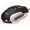 MOUSE Spacer - gaming, gaming, cu fir, USB, optic, 3.200 dpi, butoane/scroll 7/1, iluminare, negru, "SPGM-PULSAR-LITE" 46501553 