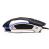 MOUSE Spacer - gaming, gaming, cu fir, USB, optic, 3.200 dpi, butoane/scroll 7/1, iluminare, negru, "SPGM-PULSAR-LITE" 46501553 