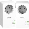 KIT ADAPTOR POWERLINE D-LINK tehnologie AV2, AV1000, pana la 1000Mbps, 1 port Gigabit, priza AC, 2 buc., "DHP-P601AV" (timbru ve
