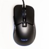 MOUSE Spacer - gaming, gaming, cu fir, USB, optic, rezolutie selectabila max. 8.000 dpi, butoane/scroll 7/1, iluminare RGB, negr