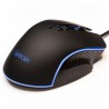 MOUSE Spacer - gaming, gaming, cu fir, USB, optic, 8.000 DPI, butoane/scroll 7/1, iluminare RGB, negru, "SPGM-PULSAR-SPEED" (tim
