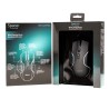 MOUSE Spacer - gaming, gaming, cu fir, USB, optic, 12.000 dpi, butoane/scroll 8/1, iluminare RGB, negru, "SPGM-ALIEN-RACE" (timb