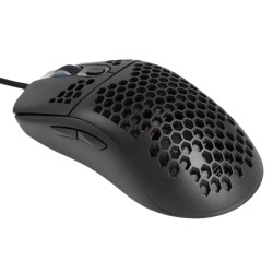 MOUSE Spacer - gaming, gaming, cu fir, USB, optic, 6.400 dpi, butoane/scroll 7/1, iluminare RGB, negru, "SPGM-ALIEN-LIGHT" (timb